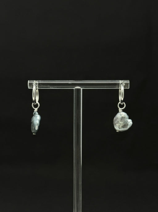 Santangelo Baba Baby Earring, Black Tahitian Pearl | Tangerine nYC