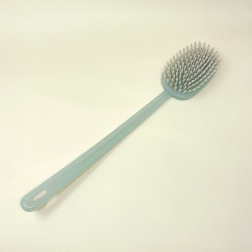 Acca Kappa Biodegradable Bath Brush in Green | Tangerine NYC