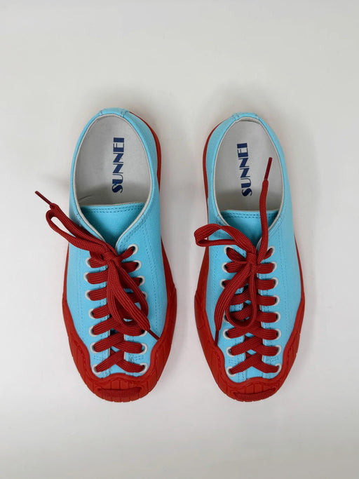 Sunnie Tu Isi, Azure & Orange | Tangerine NYC