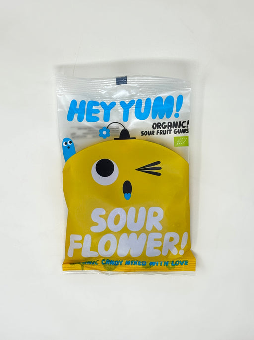 HEY YUM! SOUR FLOWER - ORGANIC FRUIT GUMS | TANGERINE NYC
