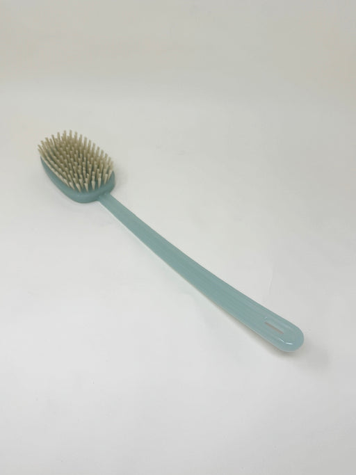 Acca Kappa Biodegradable Bath Brush in Green | Tangerine NYC