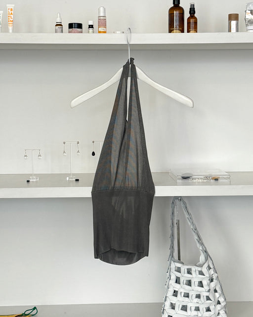 Gimaguas Mirage Top, Grey | Tanngerine NYC