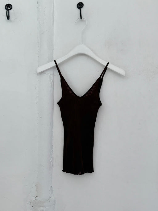 Maryam Nassir Zadeh Blanca Tank, Silt | Tangerine NYC