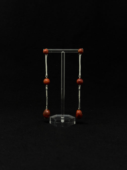 Sapir Bachar Coral Shard Long Earrings | Tangerine NYC