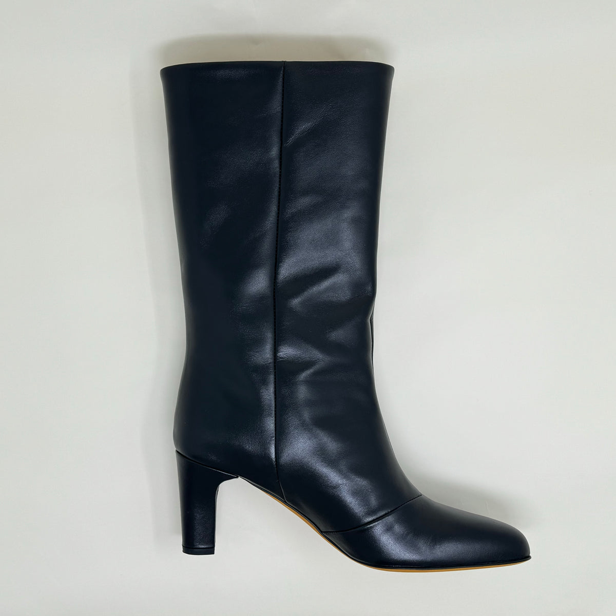 Sandra Boot, Black Calf — TANGERINE Sandra Boot, Black Calf — TANGERINE