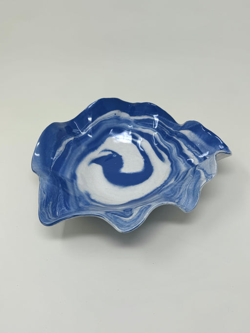 Sophie Haulman Blue/White Porcelain Large Ceramic Bowl | Tangerine NYC