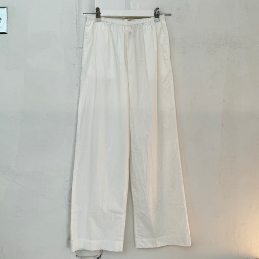 Deiji Studios Ease Trouser in White | Tangerine NYC