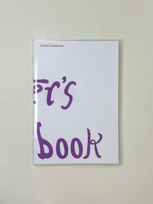 Carter's Cookbook 1 | Tangerine NYC