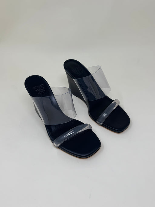 Maryam Nassir Zadeh Olympia Wedge, Black | Tangerine NYC
