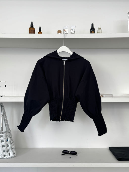 Camilla Hoodie, Black | Tangerine NYC