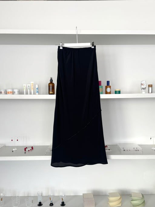 Baserange Lava Skirt, Black | Tangerine NYC