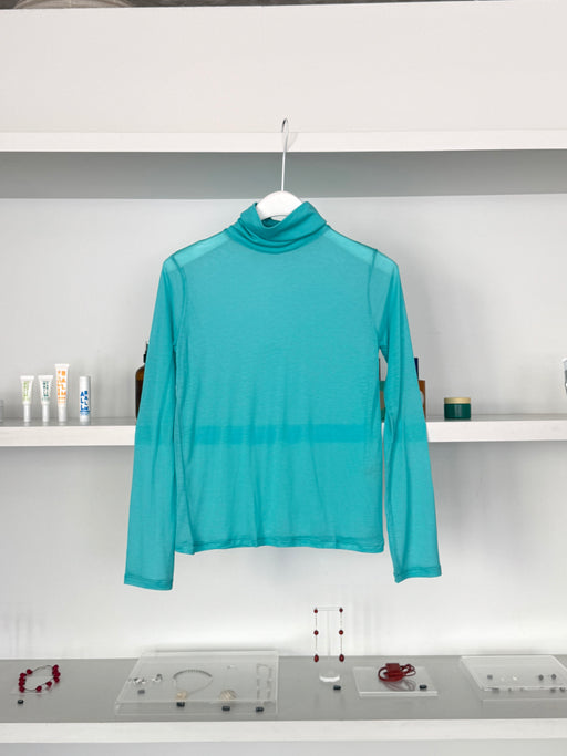 Baserange Long Sleeve Turtleneck, Tomen Green | tangerine NYC