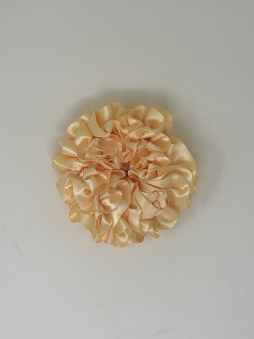 Maryam Nassir Zadeh Carnation Scrunchie, Chamois | Tangerine NYC