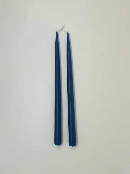 Danica Hand Dipped Taper Candles 13", Copenhagen Blue | Tangerine NYC