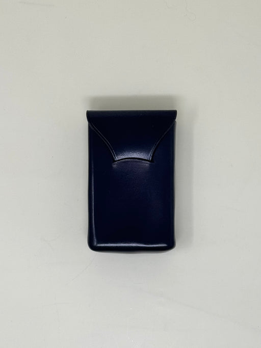 Il Bussetto Cigarette Pack Holder, Navy Blue | Tangerine NYC