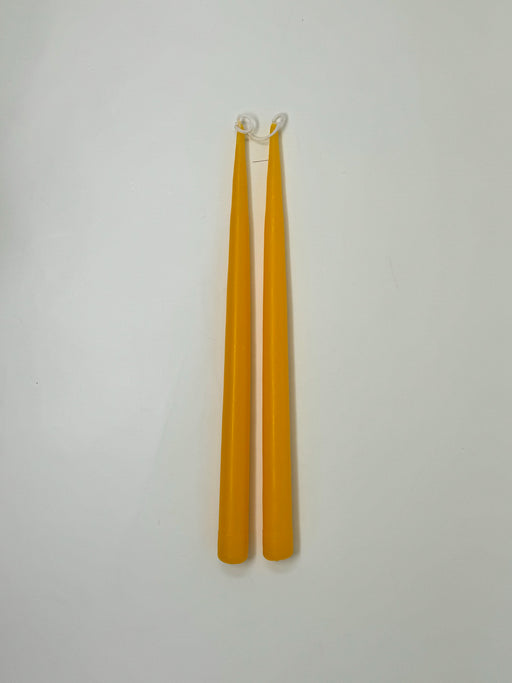 Danica Hand Dipped Taper Candles 13", Sunflower | Tangerine NYC