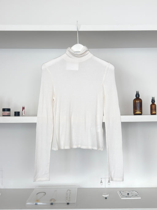 Amomento Turtle T-Shirt, Ivory | Tangerine NYC