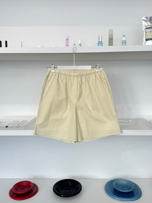 Deiji Studios | Long Boxer, Butter Stripe