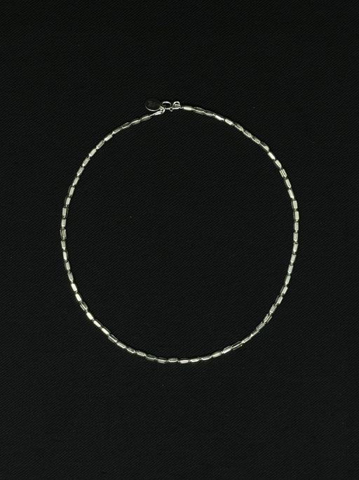 Sisi Joia Small Hallow Chain, Silver | Tangerine NYC