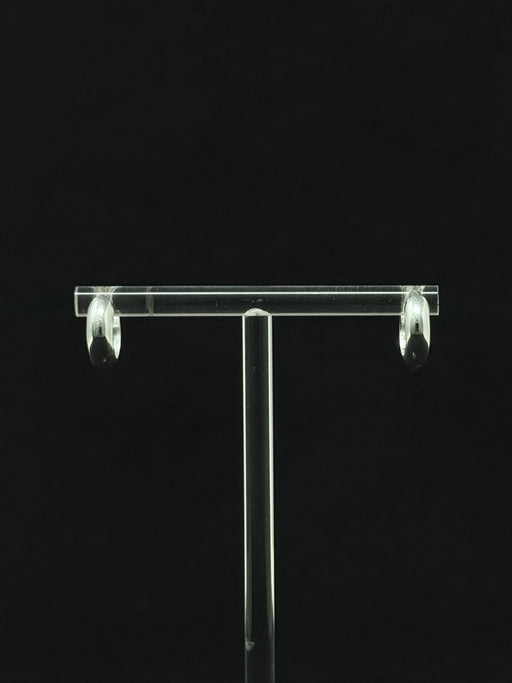 Nathalie Schreckenberg Mini Silver Hoops | Tangerine NYC