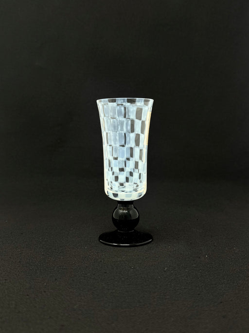 Checkered Cocktail Glass | Tangerine NYC