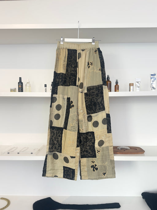 Cutwork Moon Boxing Pant | Tangerine NYC