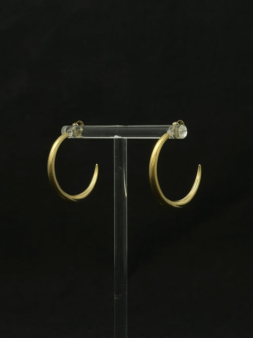 Sapir Bachar Gold Earth Large Hoops | Tangerine NYC