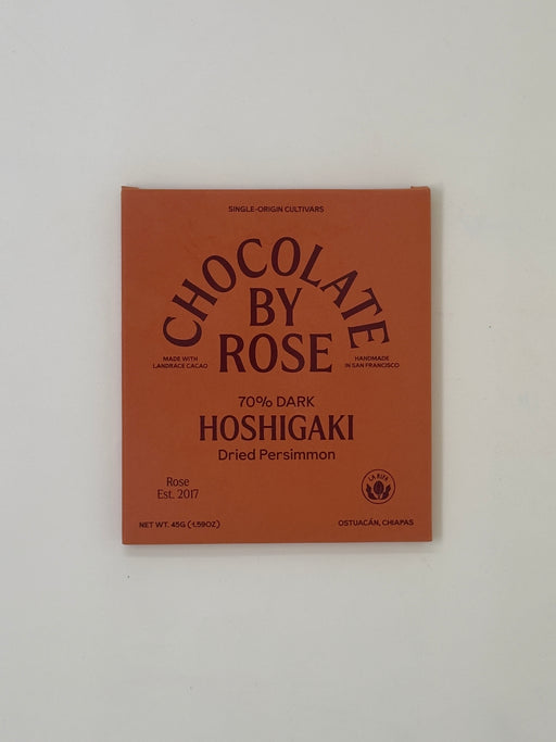 Rose Uninfused Chocolate, Hoshigaki | Tangerine NYC