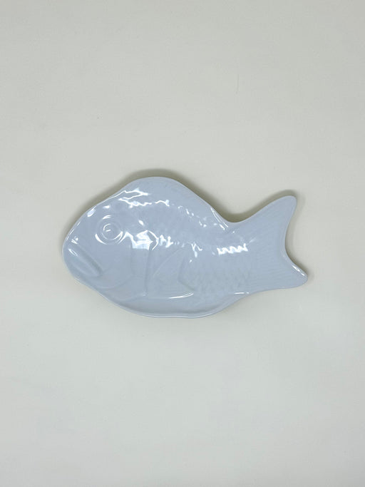 Ceramic Fish Soap Dish in White | Tangerine NYC