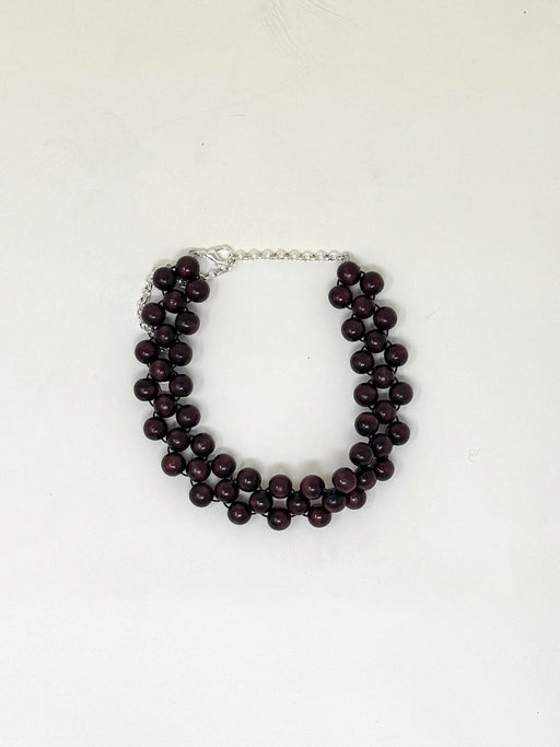 Talina Mori Choker, Brown | Tangerine NYC