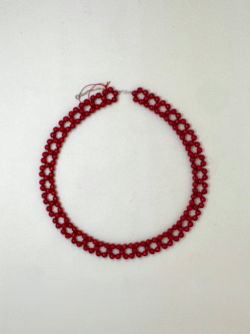 Talina Leizu belt, Red | Tangerine NYC