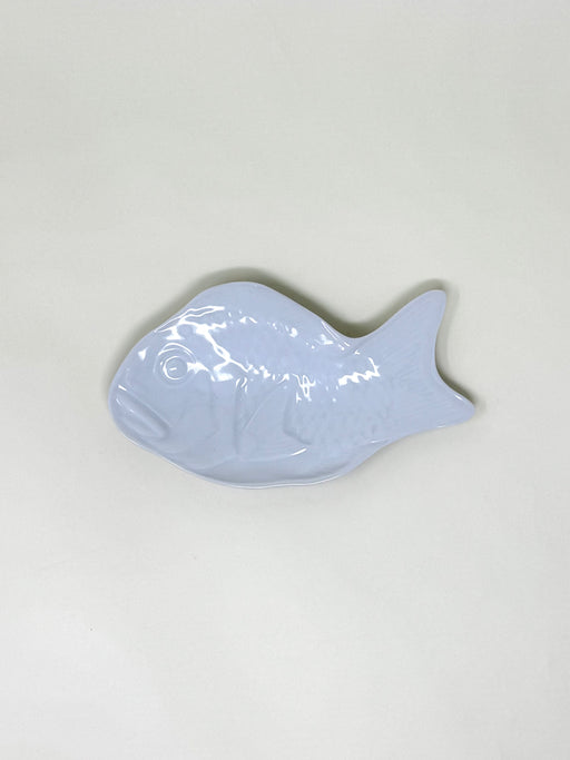 Ceramic Fish Soap Dish, White | Tangerine NYC