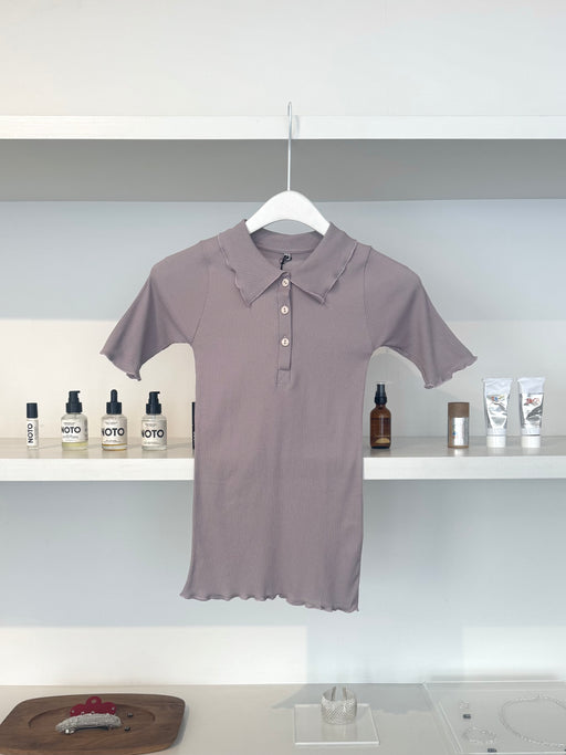 Dual Long Sleeve Tee, Verbe Purple | Tangerine NYC