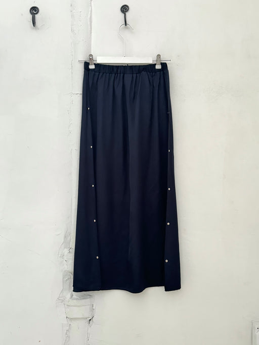 Baserange Clavo Skirt, Blue Black | Tangerine NYC