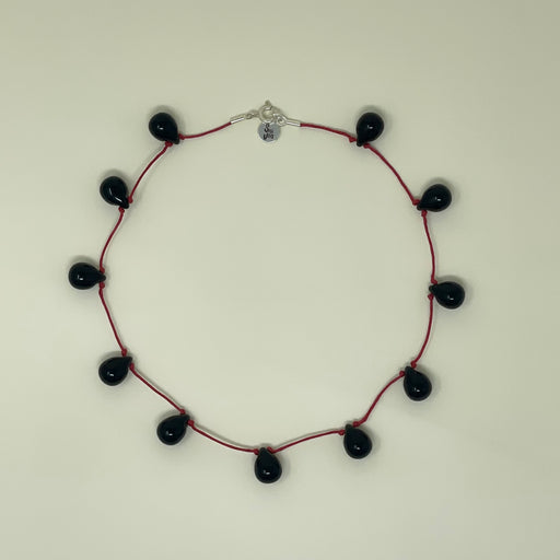 Sisi Joia Noue Necklace Red | Tangerine NYC