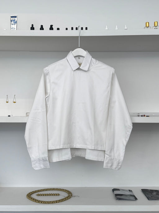 ZN ALI Bokhari Shirt / Vest, White | Tangerine NYC
