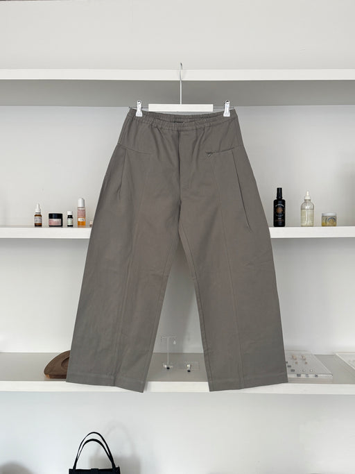 Pleat Pant, Sage Grey | Tangerine NYC