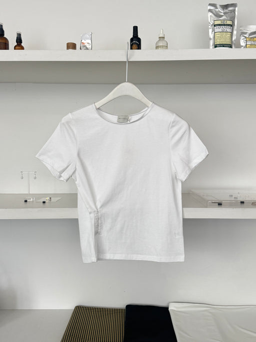 Pinch Tee, White | Tangerine NYC