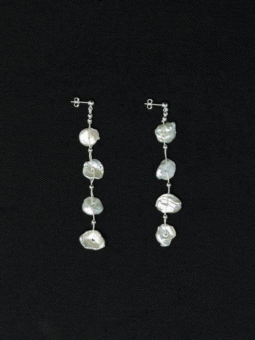 Santangelo Everything Has An End Earring, Fresh Water Pearl | Tangerine NYC
