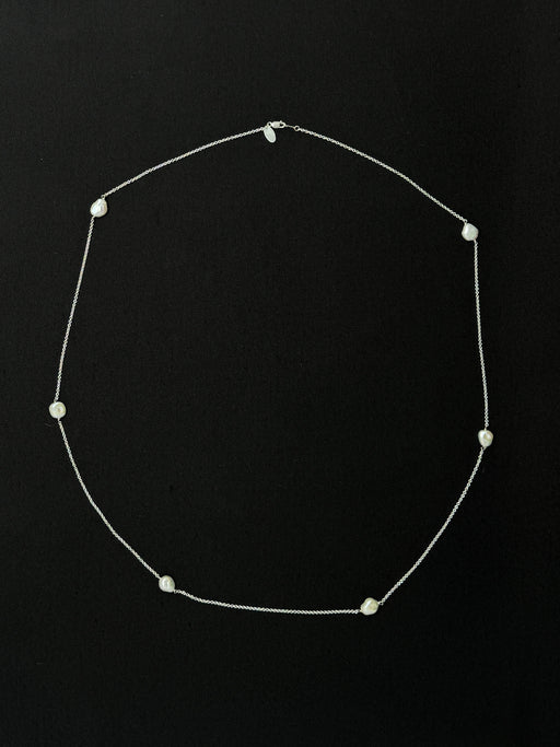 Santangelo Iannucci necklace, Keshi pearl | Tangerine NYC