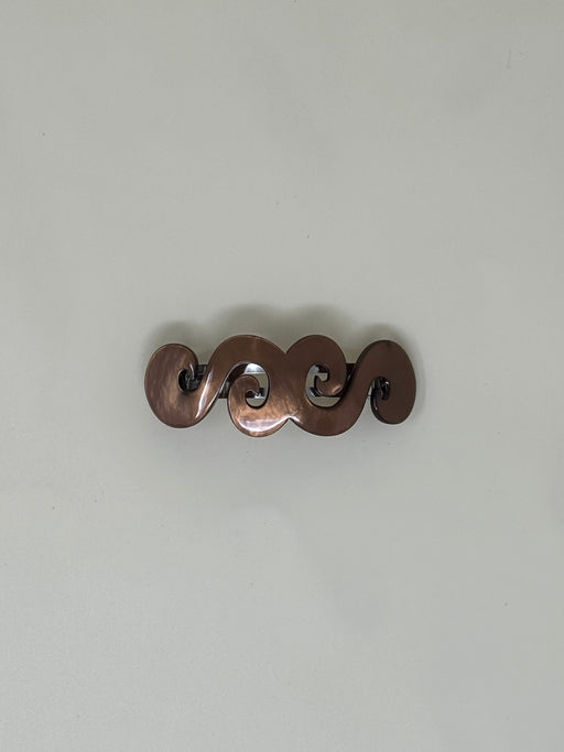 Merrma Cheyenne Barrette, Brown | Tangerine NYC