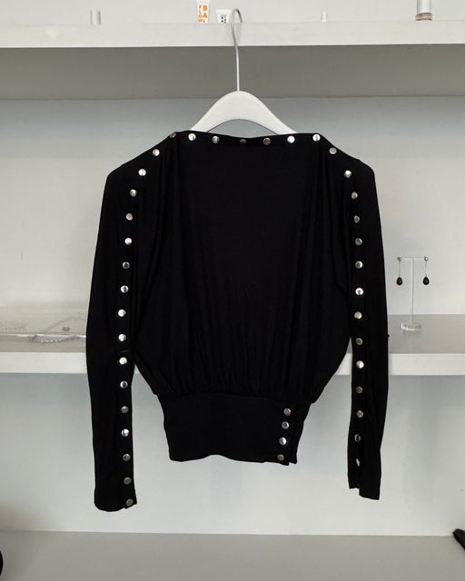 Sascha Long Sleeve, Black | Tangerine NYC 