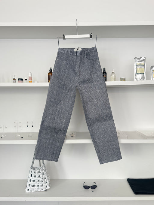 Super Yaya Panarea Trouser, Grey | Tangerine NYC
