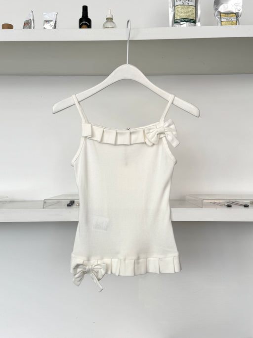 Super Top Audrey Square, Off White | Tangerine NYC