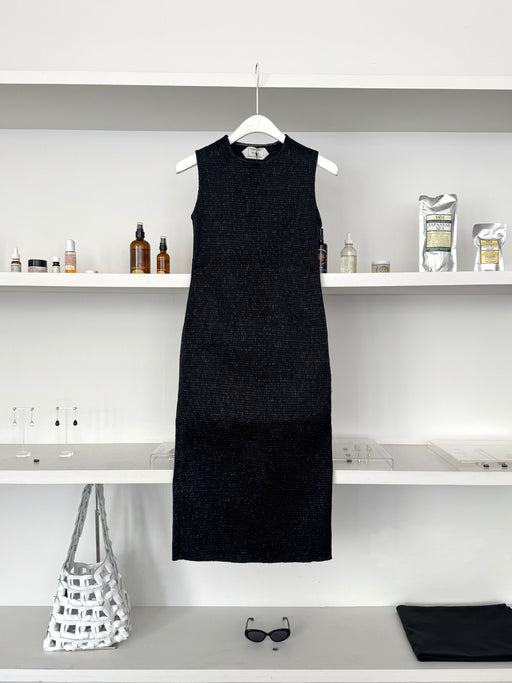 Super Yaya Open Back Dress, Black | Tangerine NYC